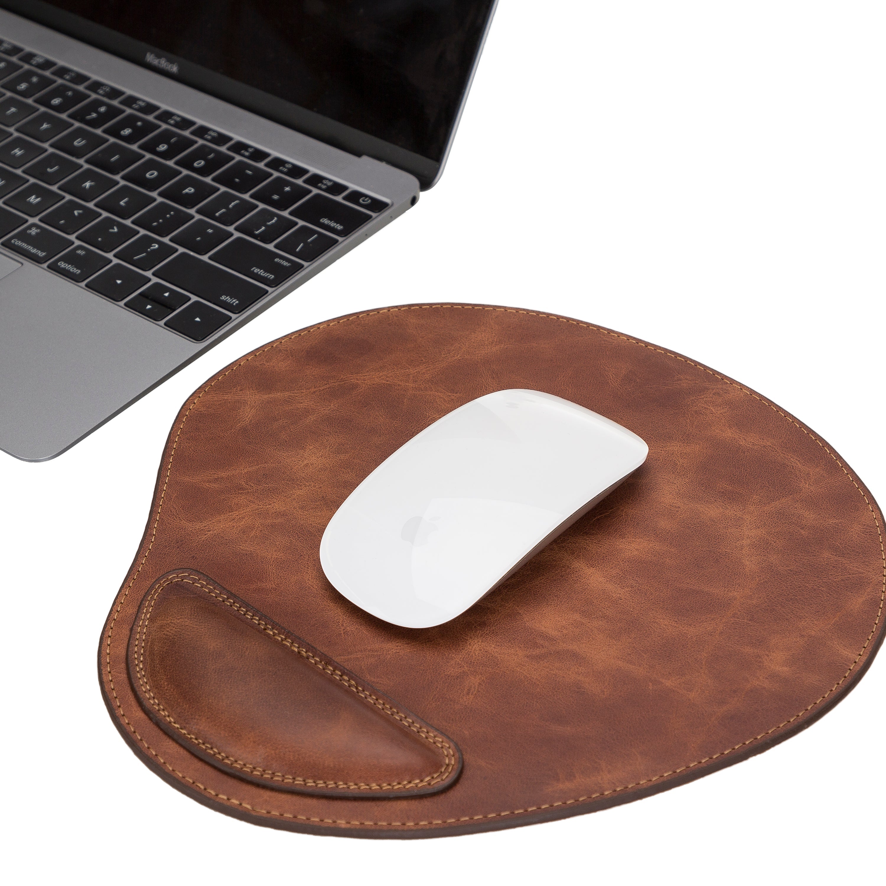 Onyxia Leather Mouse Pad