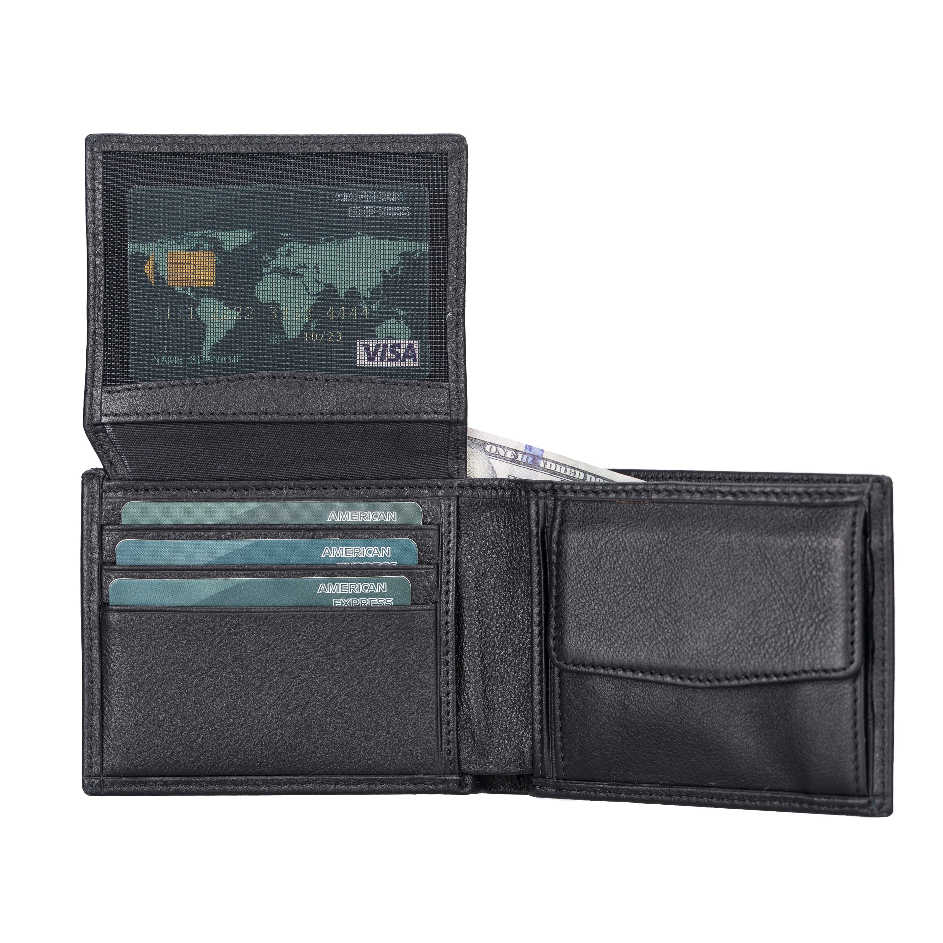 Passat Genuine Leather Wallet - Leather Card Holder for Men/Women