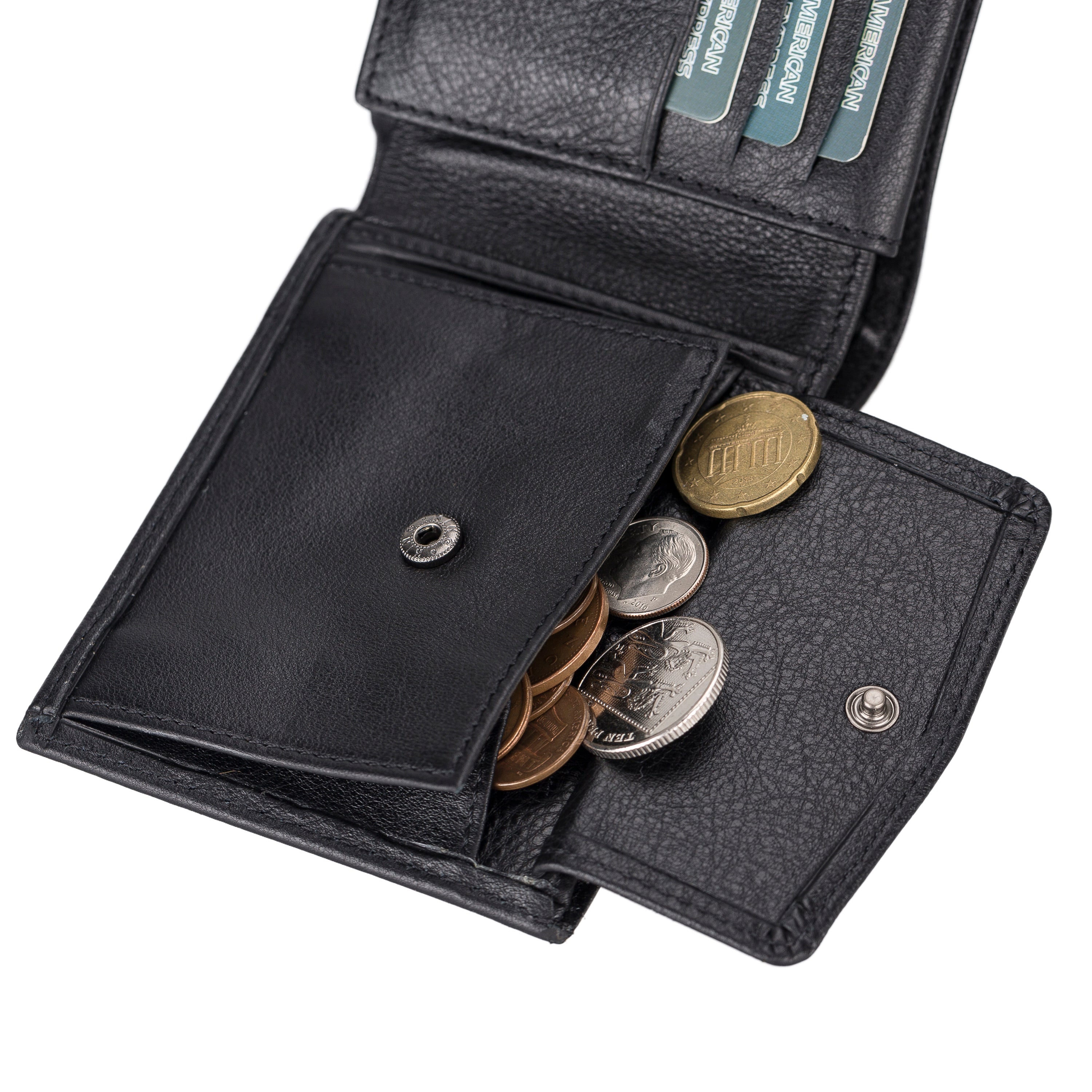 Passat Genuine Leather Wallet - Leather Card Holder for Men/Women