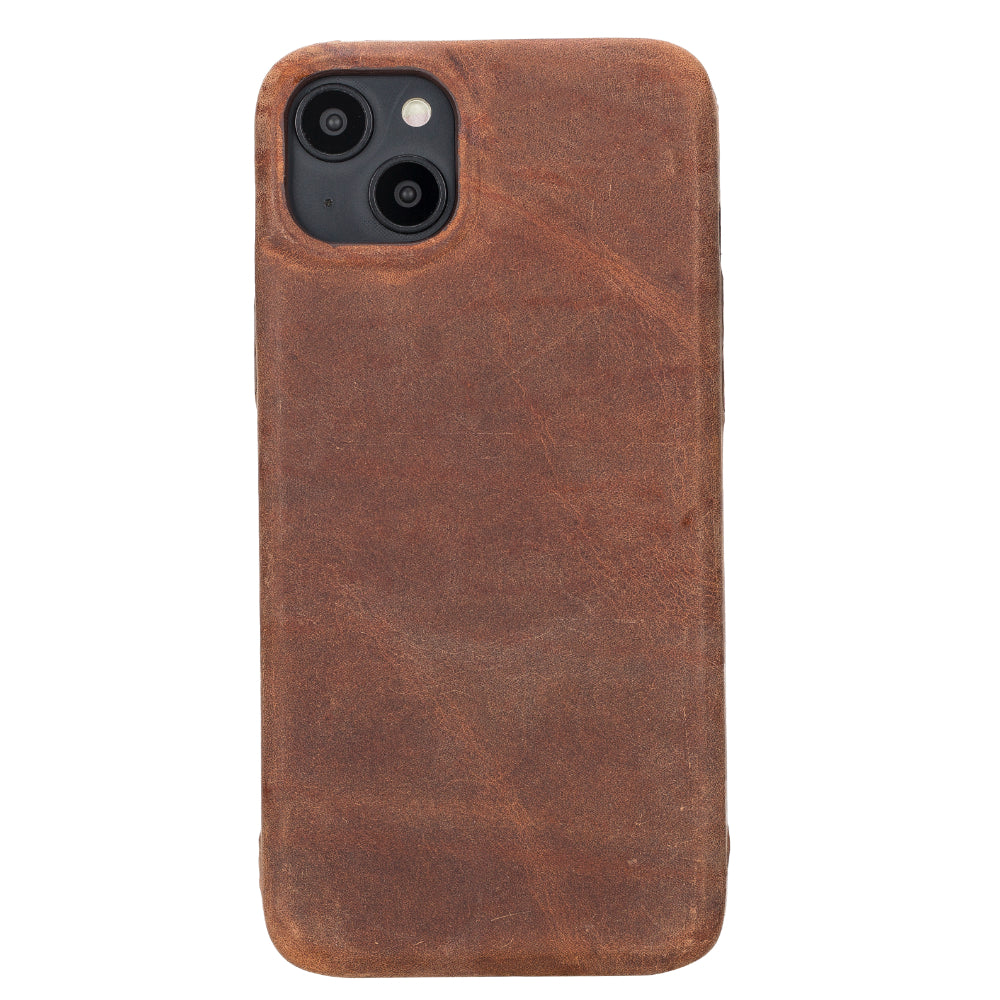 Rock Cover iPhone 15 Plus (6.7") Genuine Leather Case