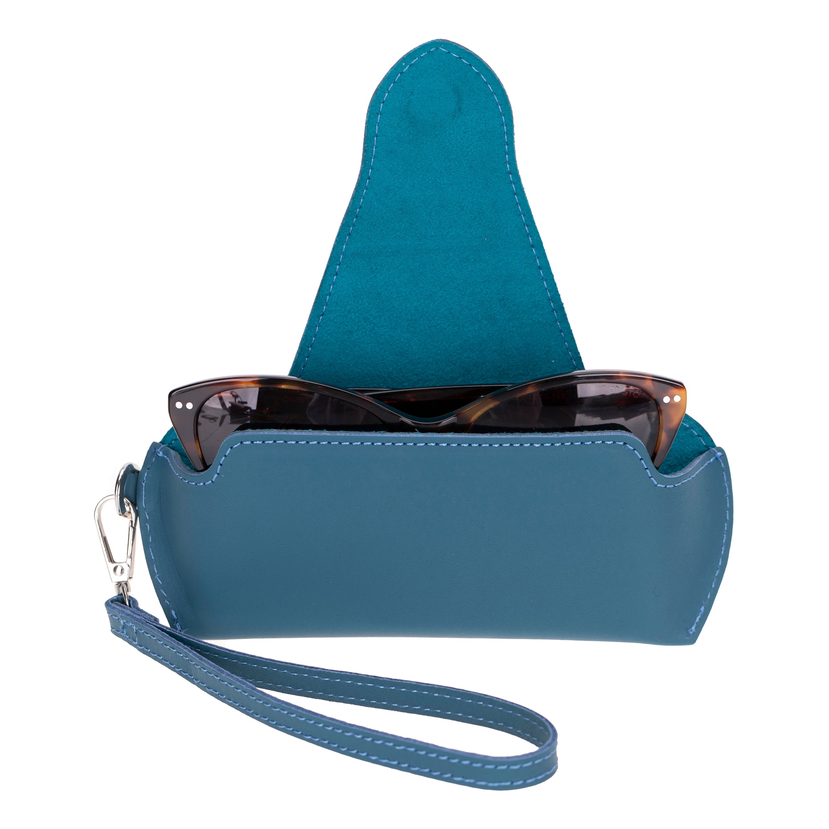 Étui à lunettes en cuir Riviera