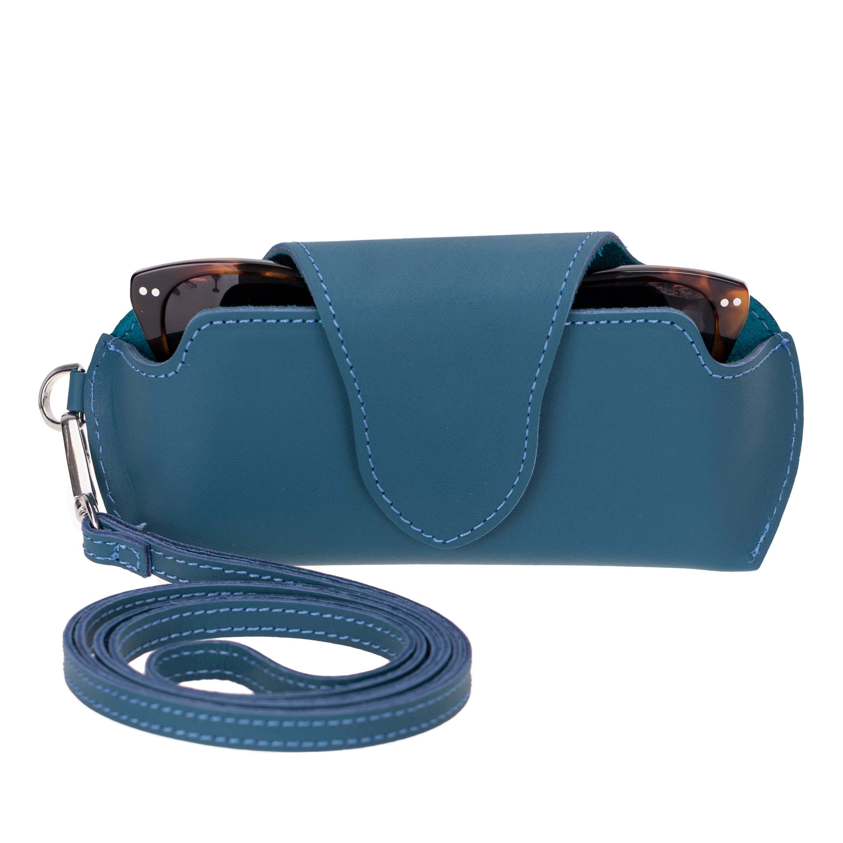 Étui à lunettes en cuir Riviera