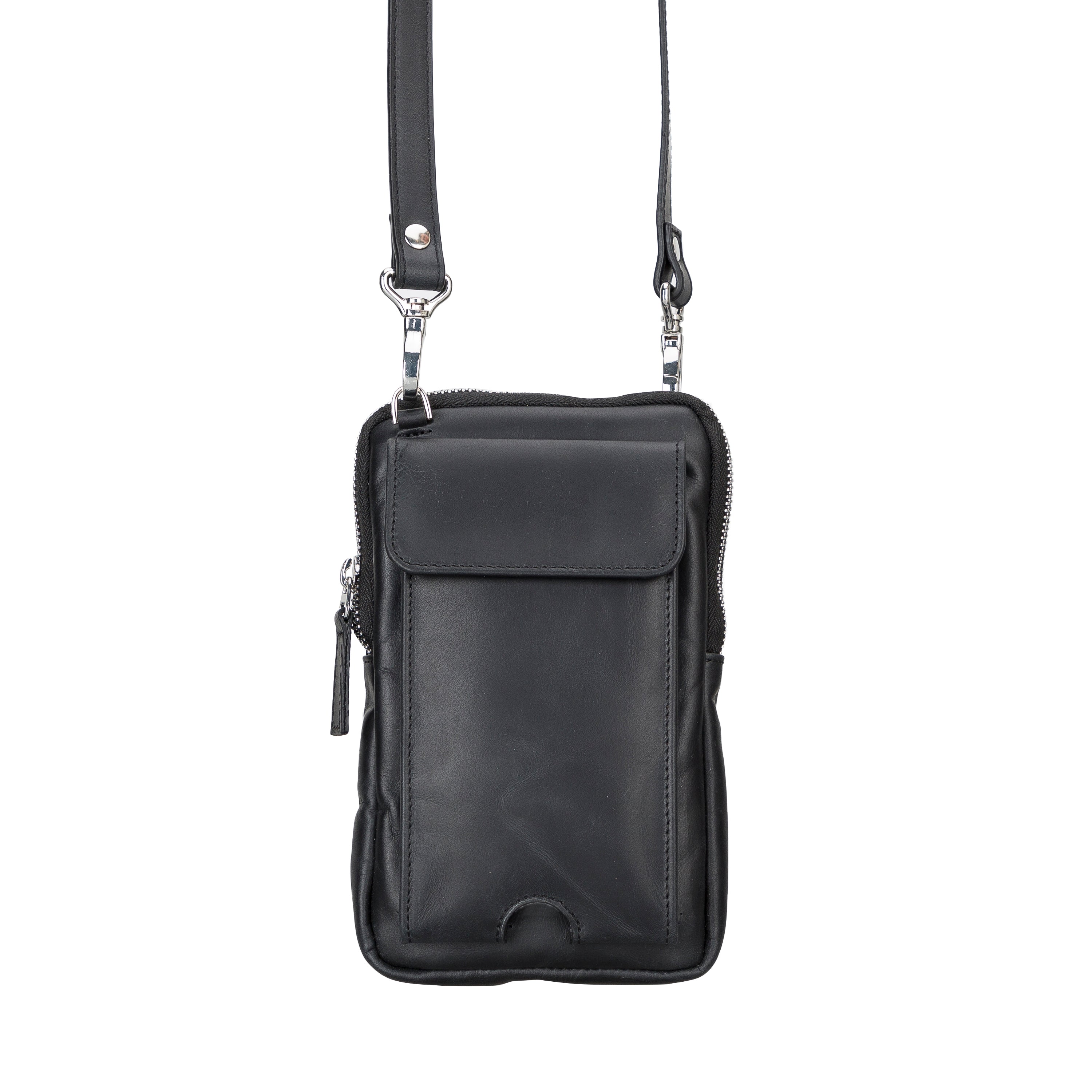 Nino Genuine Leather Crossbody Bag