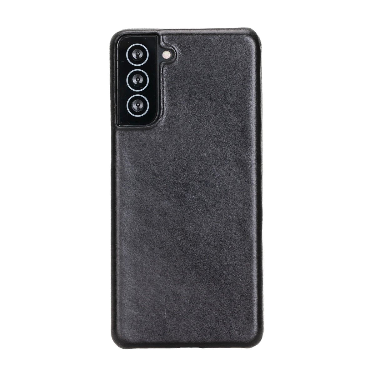 Black phone case on a white background