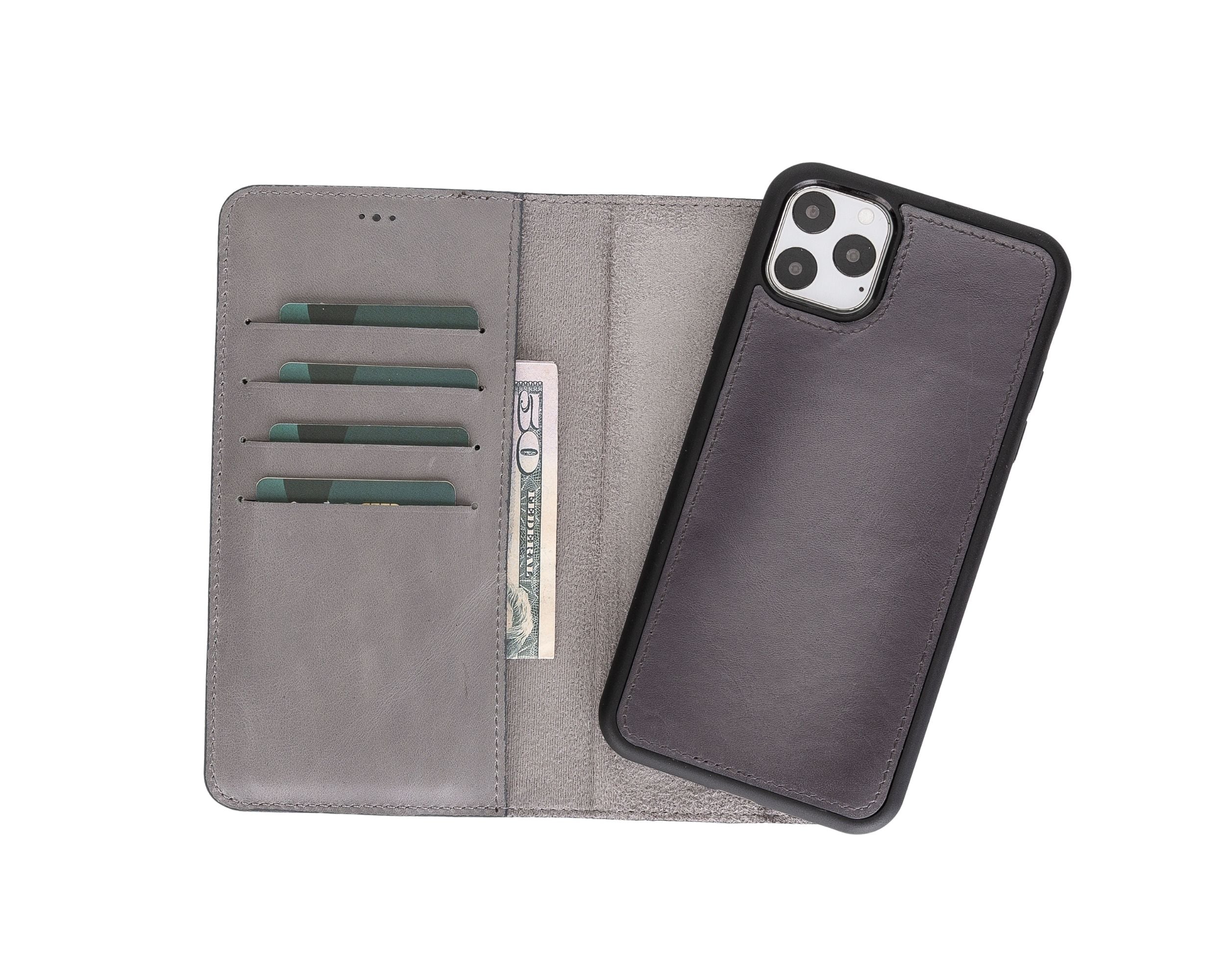 Barchello iPhone 11 Pro Max (6.5") Leather Wallet Case