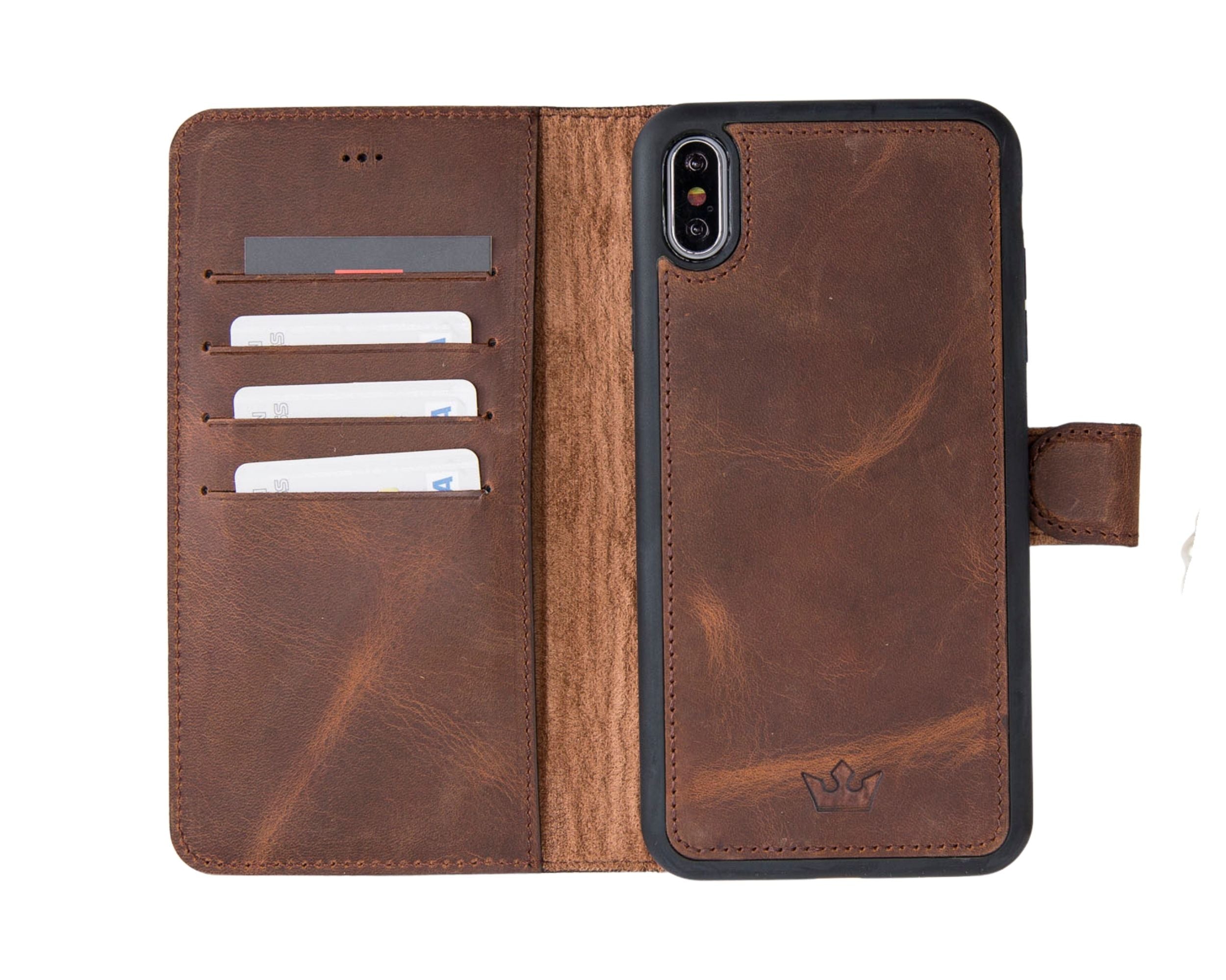 Barchello iPhone XS Max Leather Wallet Case