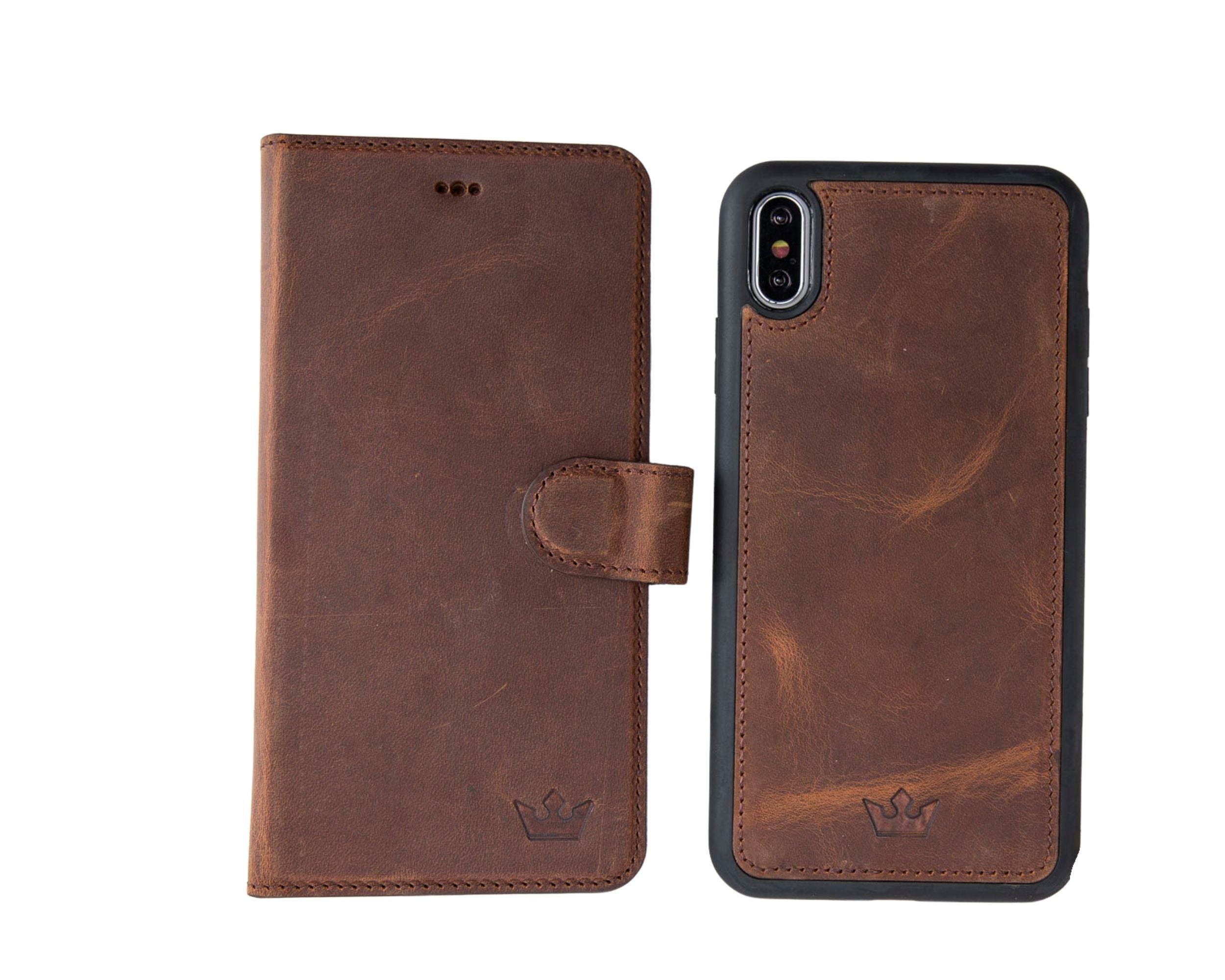 Barchello iPhone XS Max Leather Wallet Case