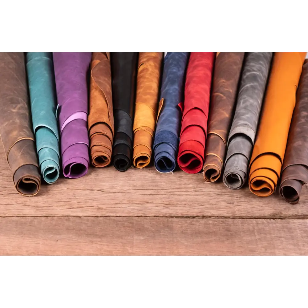 Pièce de cuir véritable sur mesure - Feuille de cuir découpée sur mesure