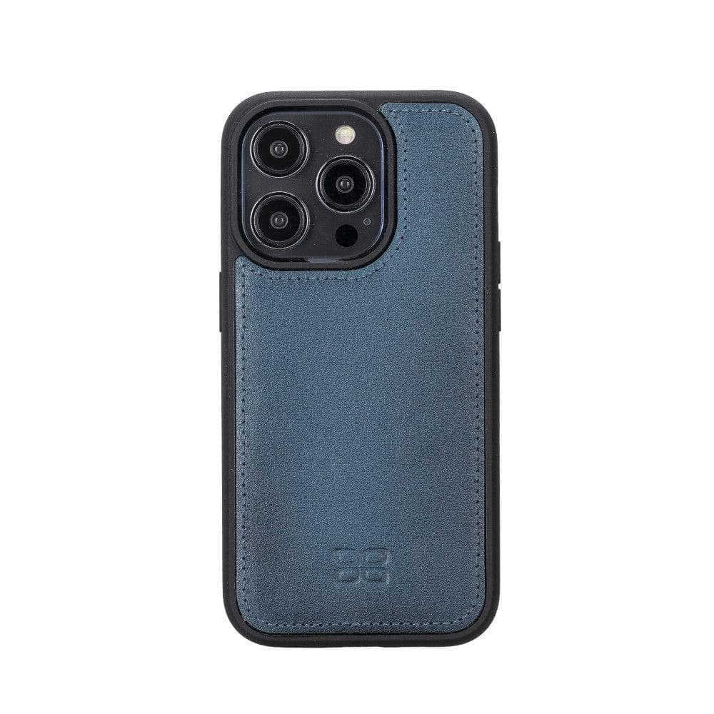 Étui portefeuille amovible en cuir véritable avec fermeture éclair pour iPhone 15 (6,1")