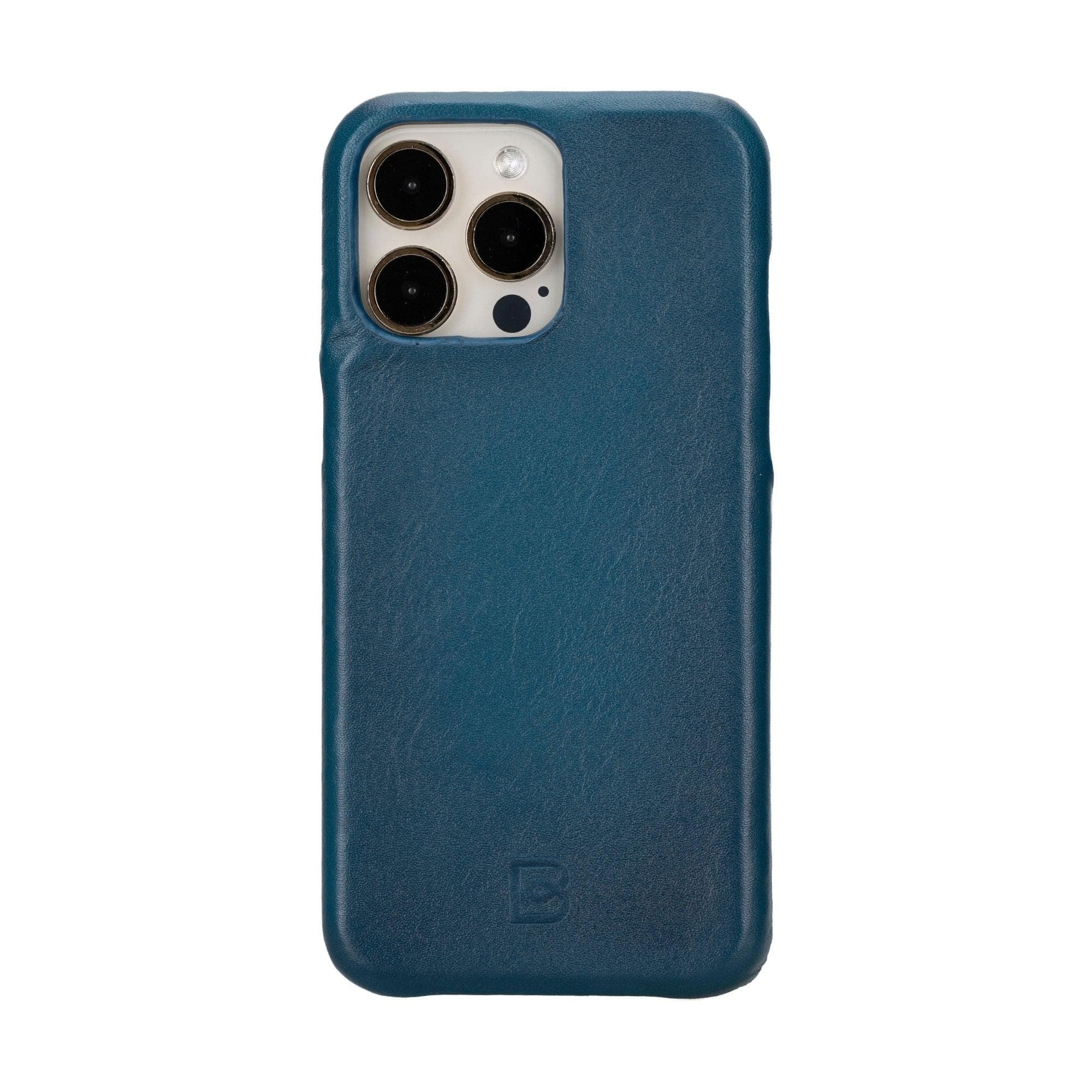 F360 iPhone 15 Series Full Genuine Leather Snap On Back Cover