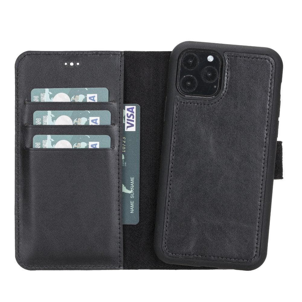 Magic iPhone 11 Pro Detachable Leather Wallet Case