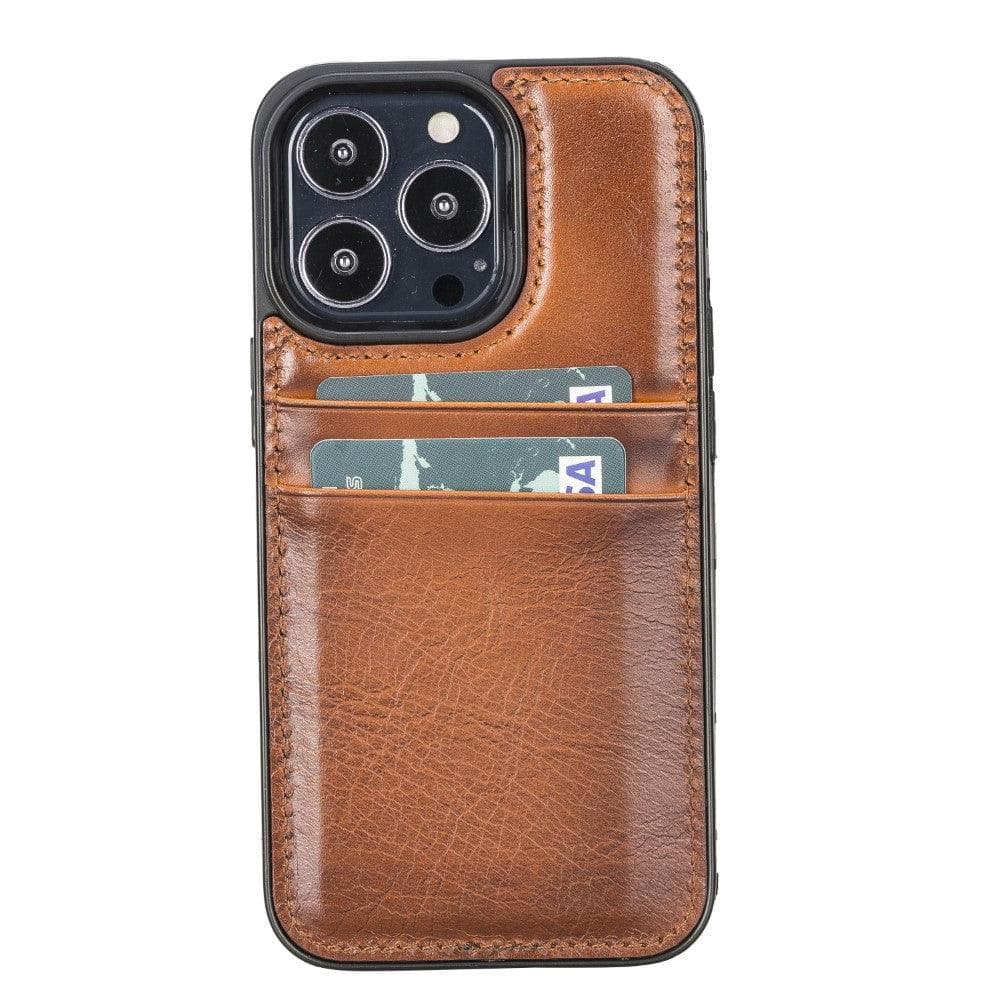 Étui en cuir Flex Cover pour iPhone 13 Mini avec porte-cartes
