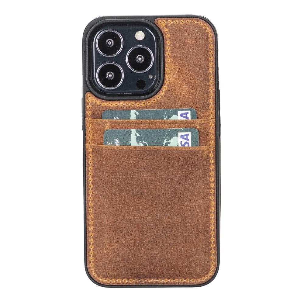 Étui en cuir Flex Cover pour iPhone 13 Mini avec porte-cartes