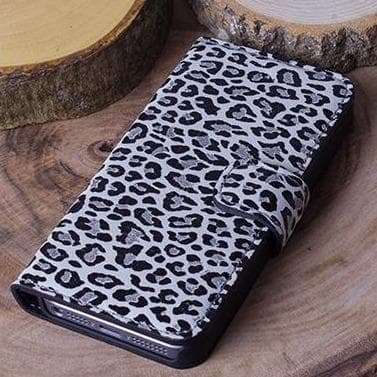 Wallet Case iPhone 5/5S Non-Detachable Genuine Leather Wallet Case - WC