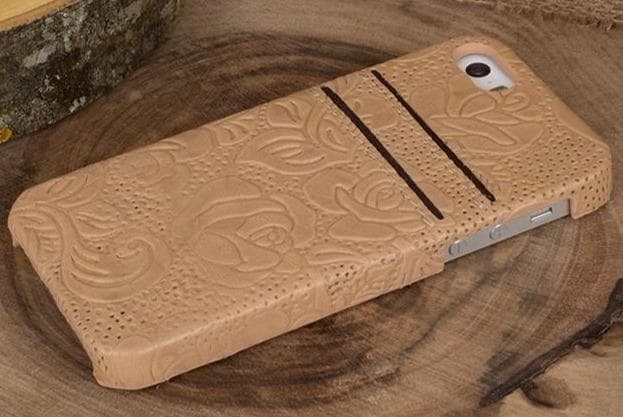 Étui en cuir Ultimate Jacket pour iPhone 5/5S avec porte-cartes