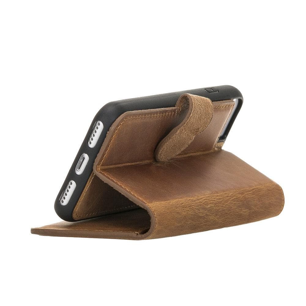 Magic iPhone SE / 8 / 7 Detachable Leather Wallet Case
