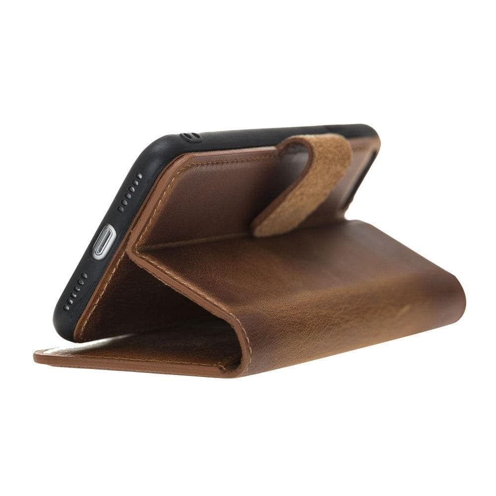 Magic iPhone SE / 8 / 7 Detachable Leather Wallet Case