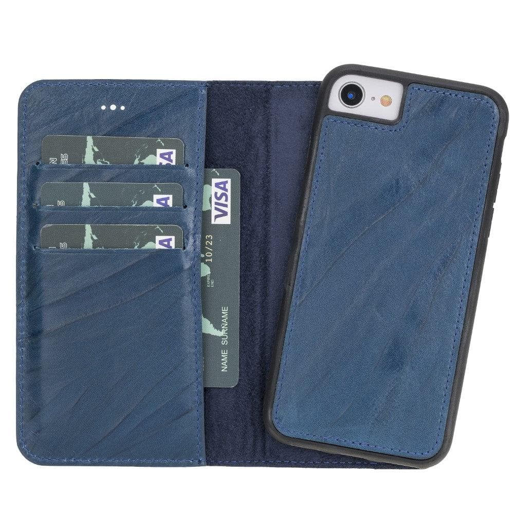 Magic iPhone SE / 8 / 7 Detachable Leather Wallet Case