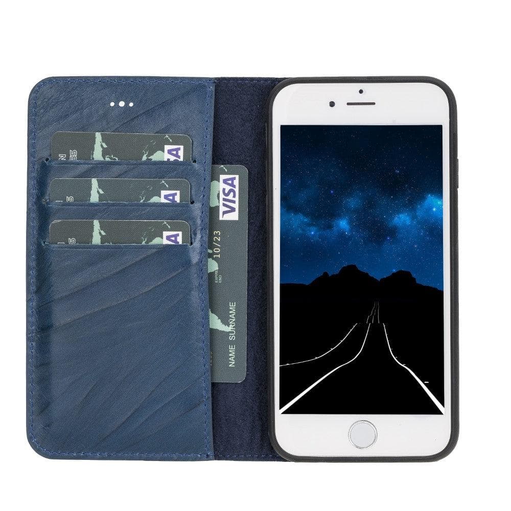Magic iPhone SE / 8 / 7 Detachable Leather Wallet Case
