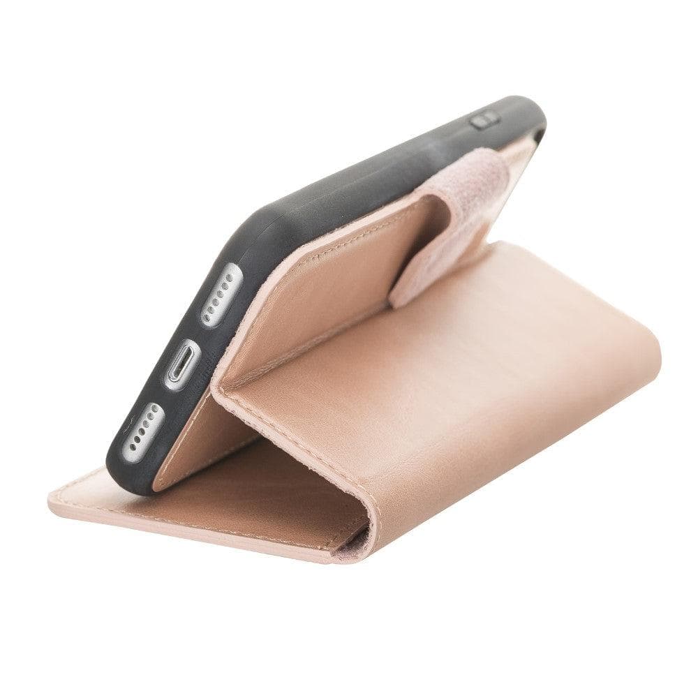 Magic iPhone SE / 8 / 7 Detachable Leather Wallet Case