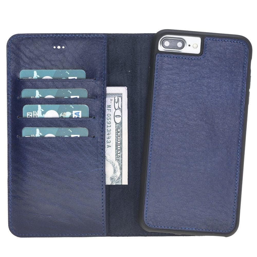 Magic iPhone SE / 8 / 7 Detachable Leather Wallet Case