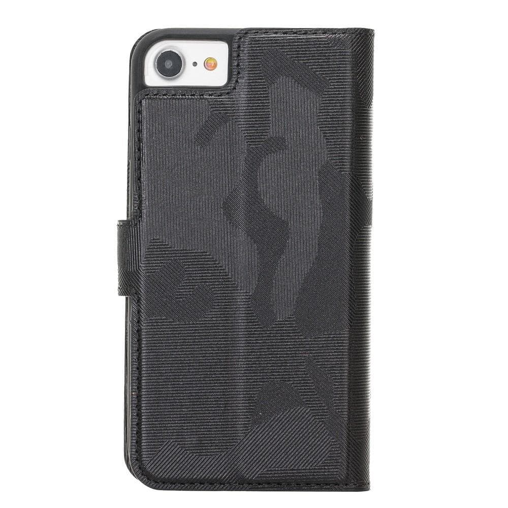 Magic iPhone SE / 8 / 7 Detachable Leather Wallet Case