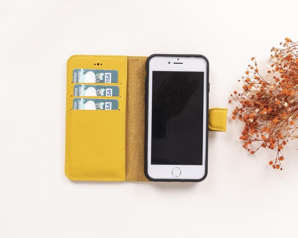 Magic iPhone SE / 8 / 7 Detachable Leather Wallet Case