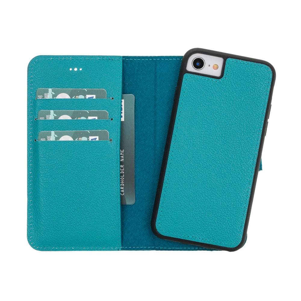Magic iPhone SE / 8 / 7 Detachable Leather Wallet Case