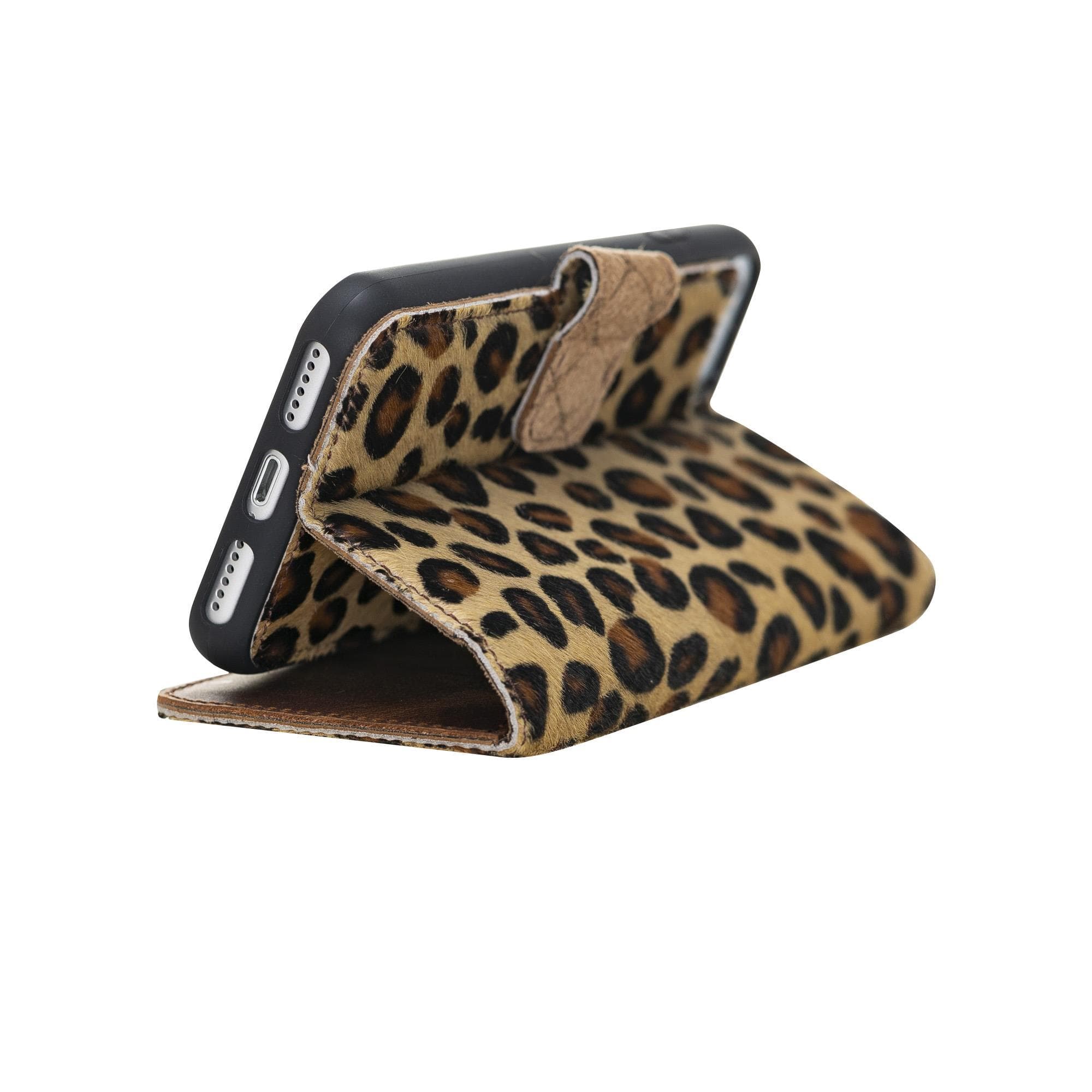 Magic iPhone SE / 8 / 7 Detachable Leather Wallet Case