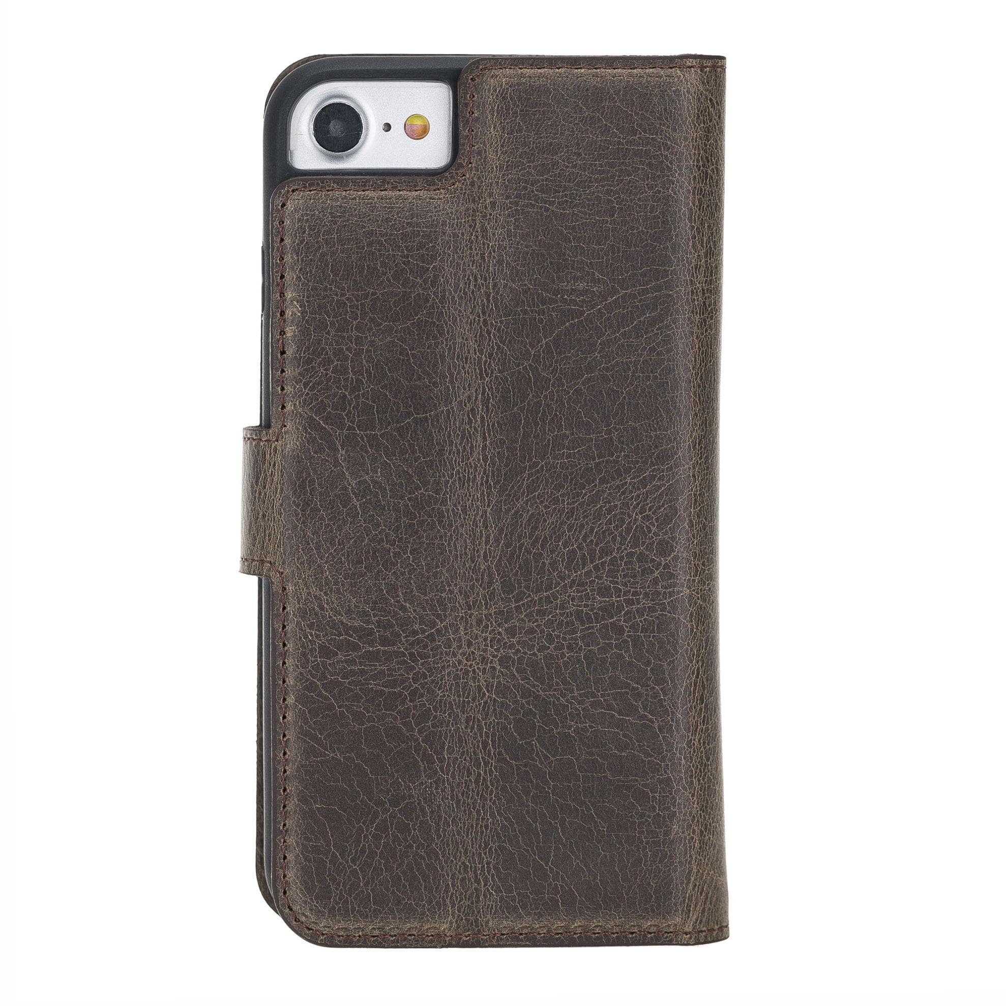 Magic iPhone SE / 8 / 7 Detachable Leather Wallet Case