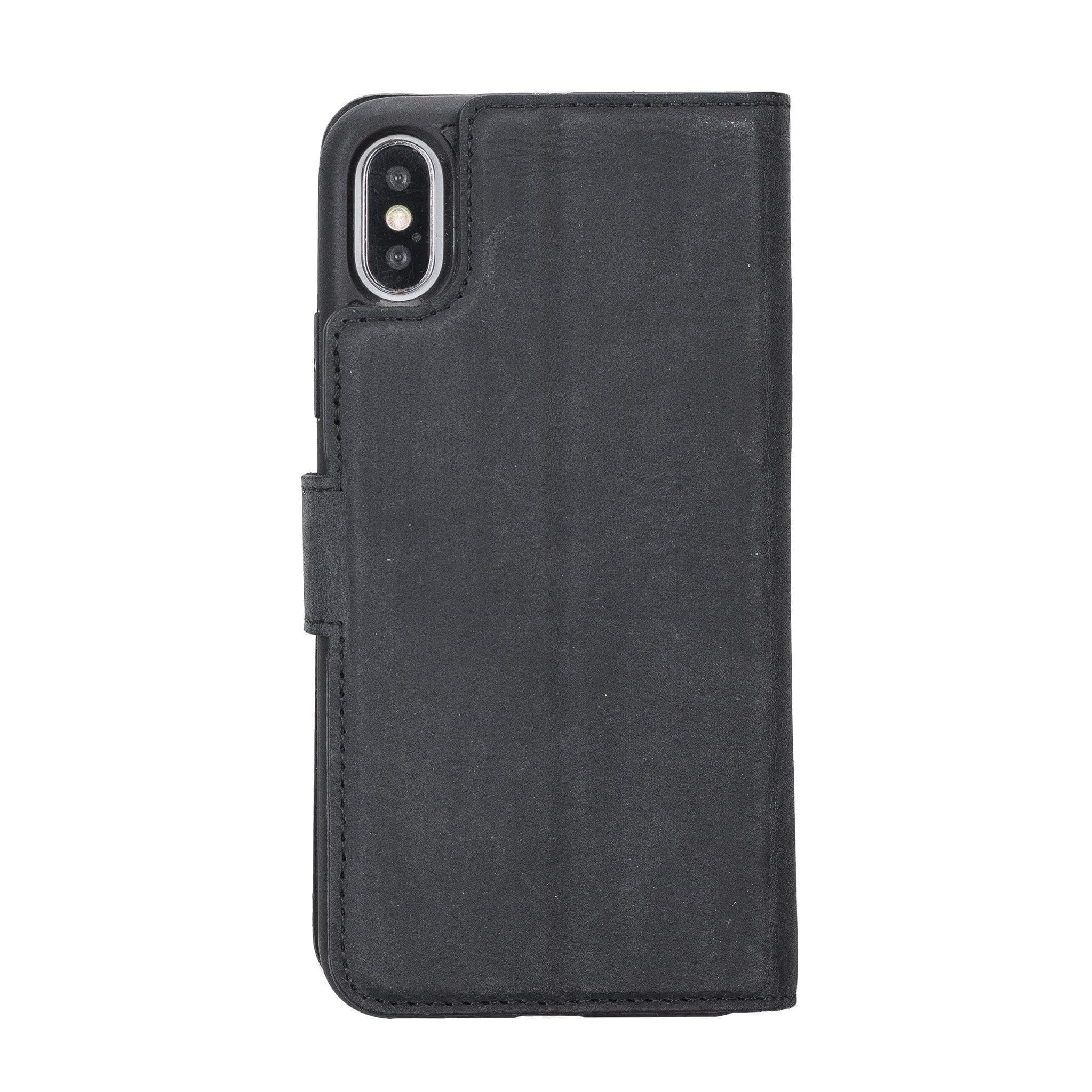 Magic iPhone X / XS Detachable Leather Wallet Case