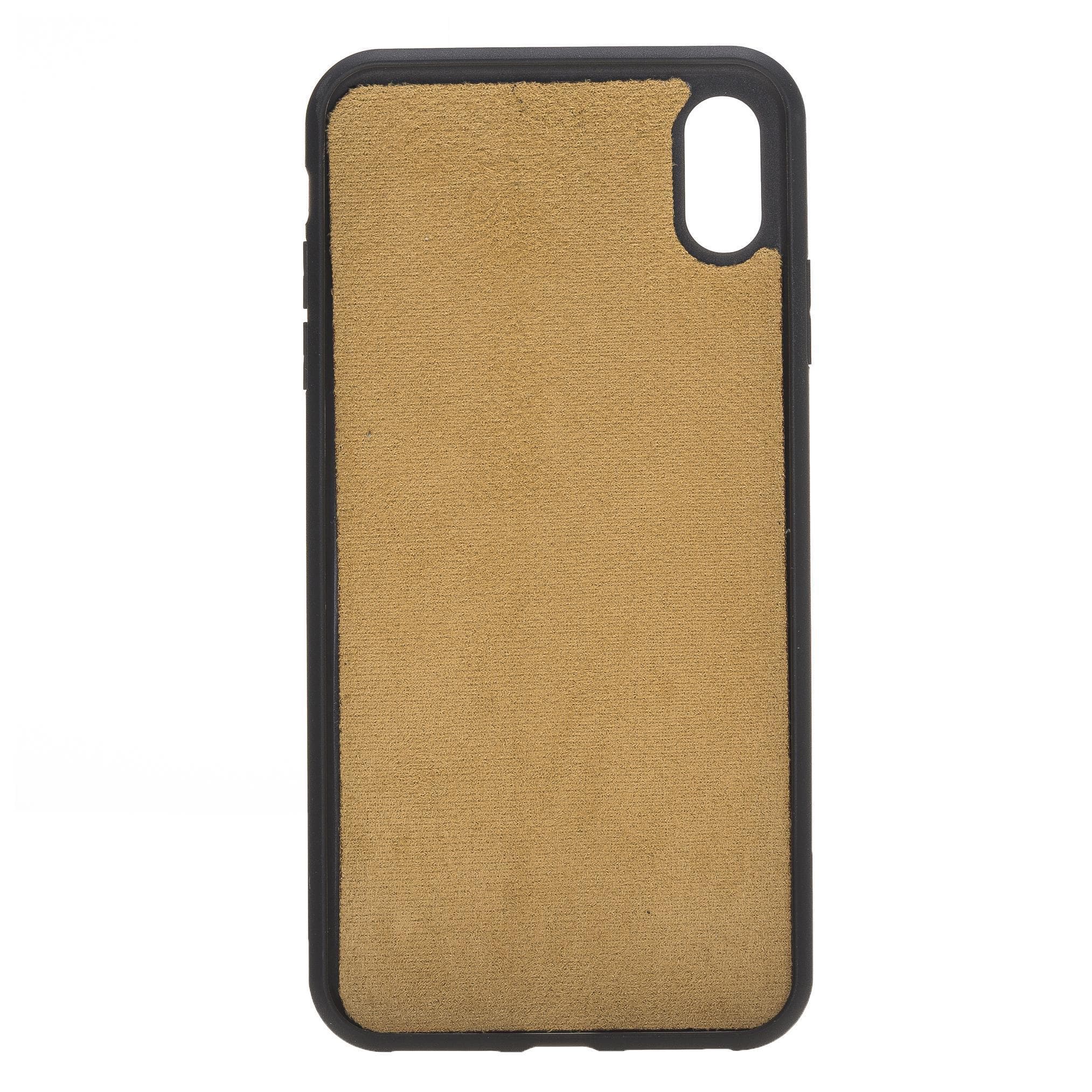 Coque arrière en cuir véritable Flex Cover pour iPhone série X / FXC