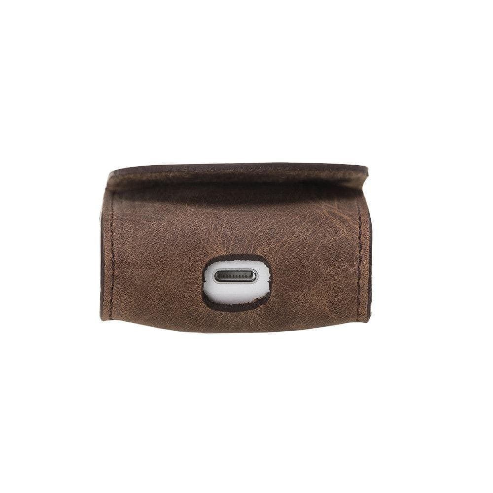 Mai Magnet AirPods 1 and AirPods 2 Leather Case with Hook