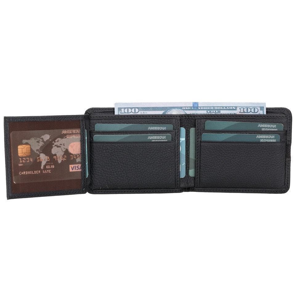 Benjamin Leather Card Holder Wallet RFID Protection