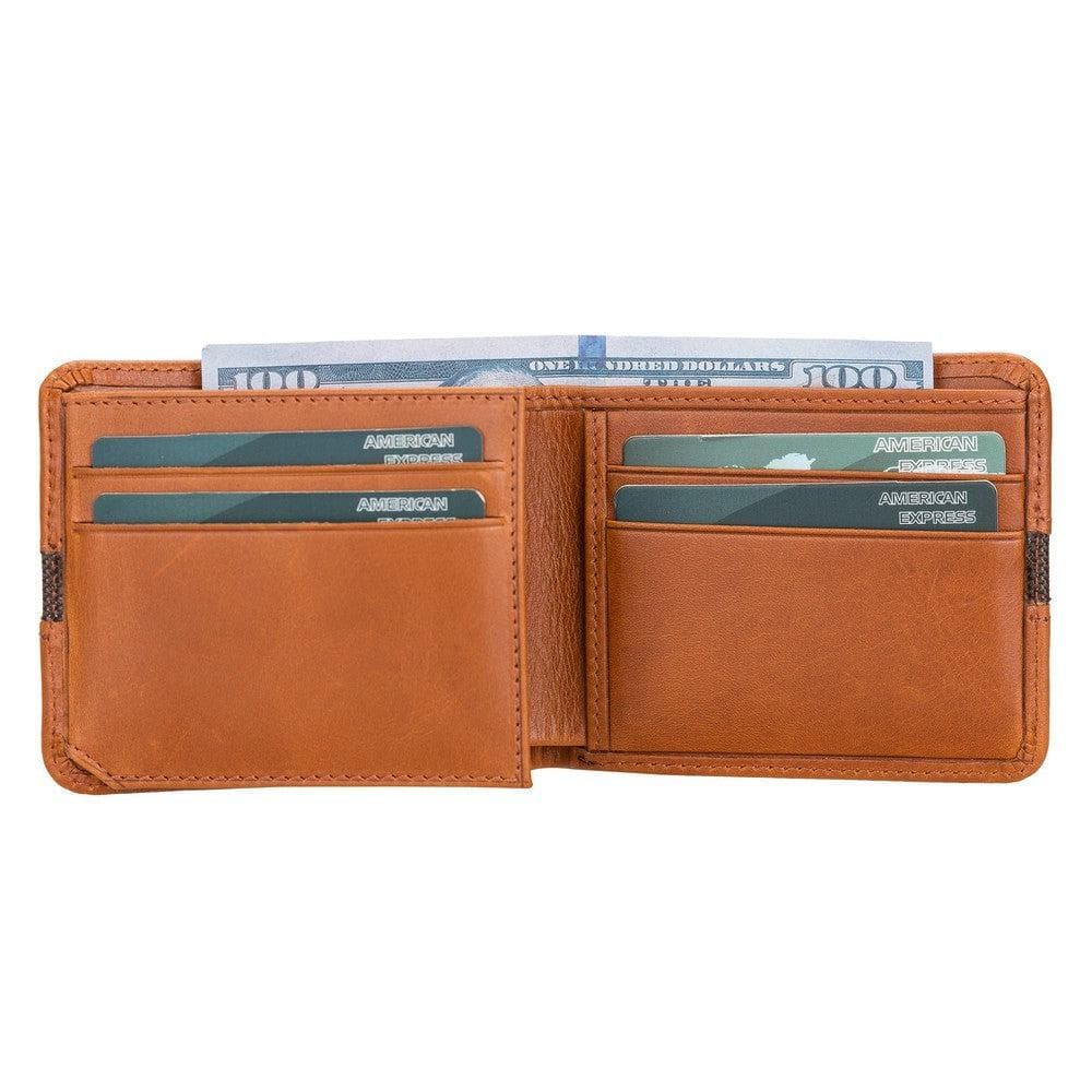 Benjamin Leather Card Holder Wallet RFID Protection