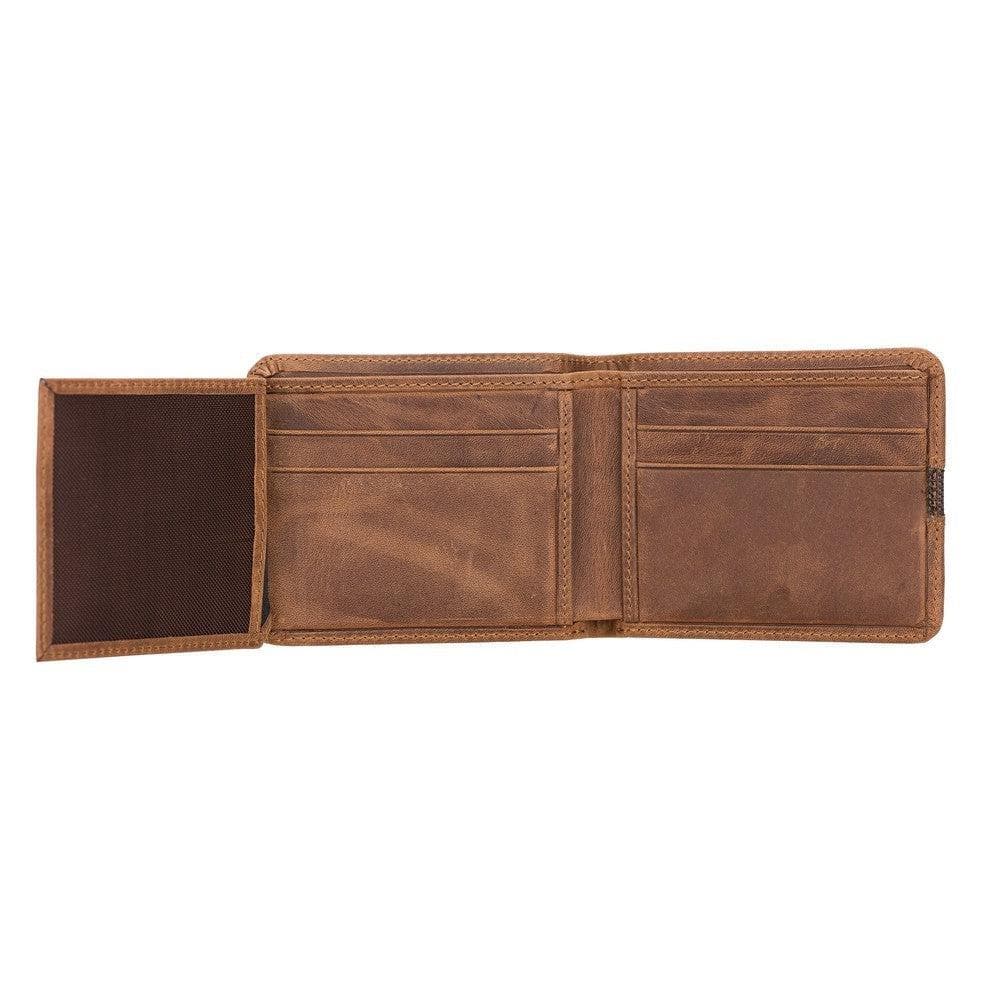 Benjamin Leather Card Holder Wallet RFID Protection