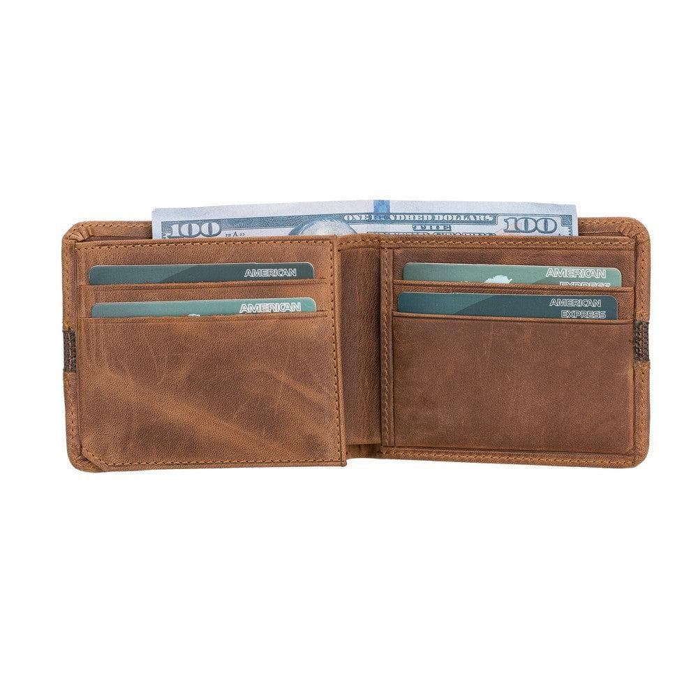 Benjamin Leather Card Holder Wallet RFID Protection