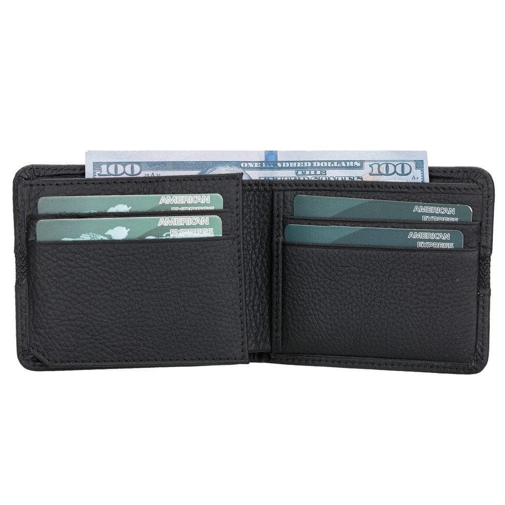 Benjamin Leather Card Holder Wallet RFID Protection