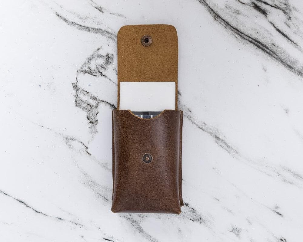 Cigarette Genuine Leather Case