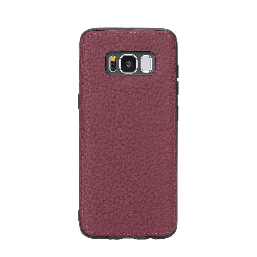 Coque arrière en cuir véritable Flex Cover pour Samsung Galaxy S8 / FXC