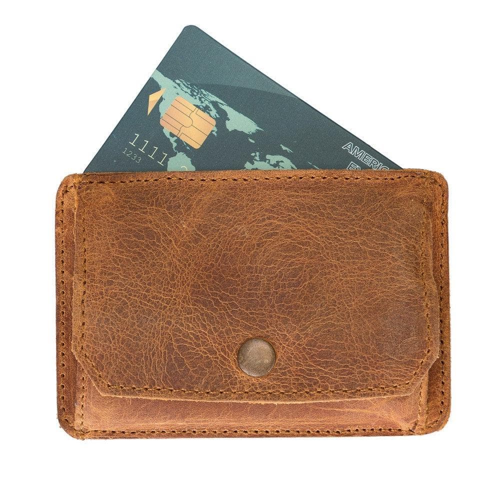 Functional Genuine Leather Coin Holder