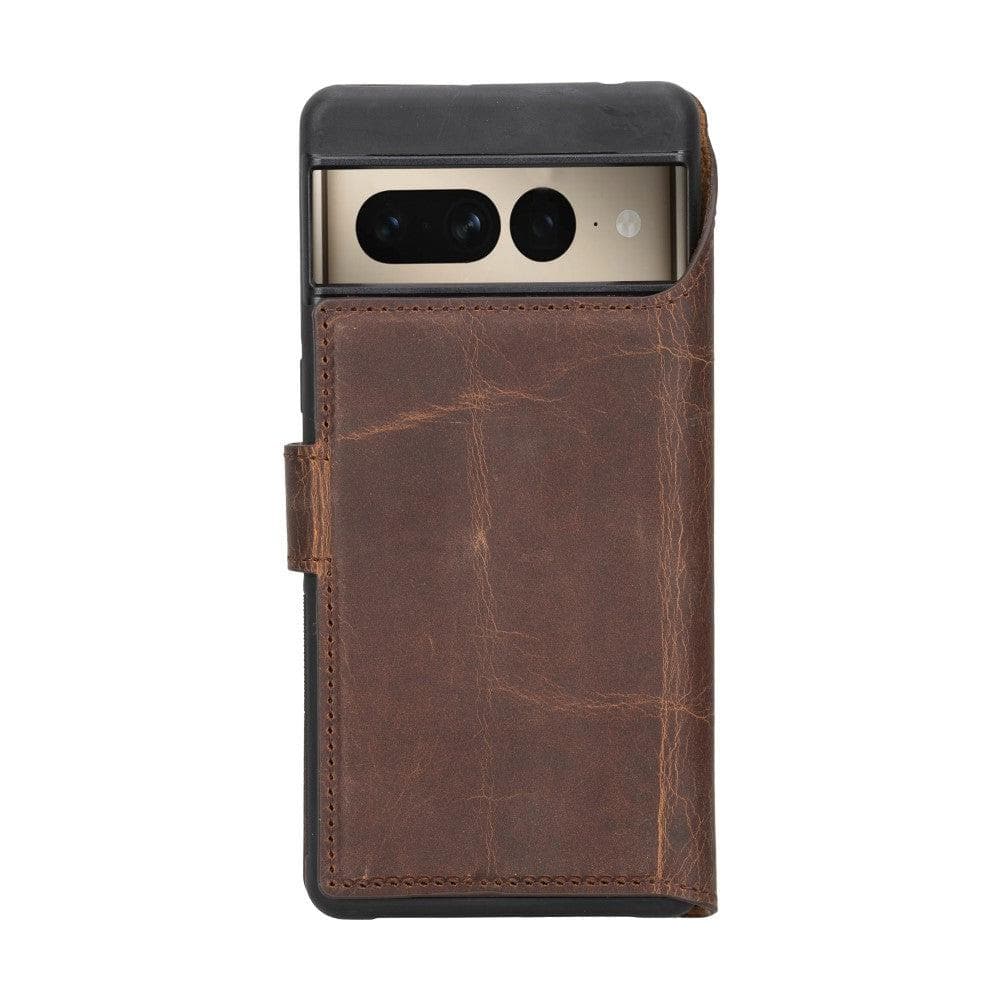 Magic Google Pixel 7 Series Detachable Genuine Leather Wallet Case