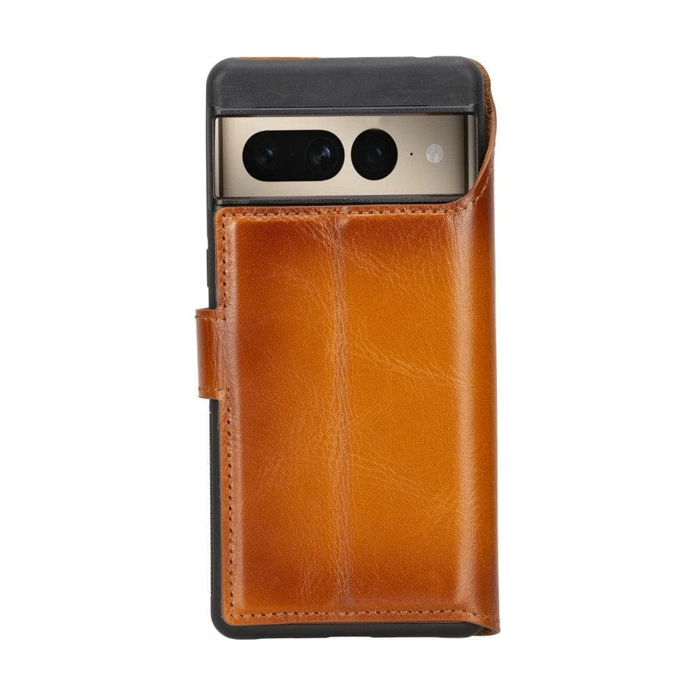 Magic Google Pixel 7 Series Detachable Genuine Leather Wallet Case