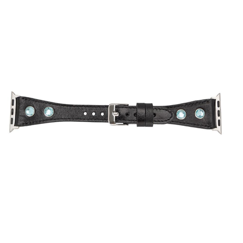 Mint Slim Genuine Leather Apple Watch Band