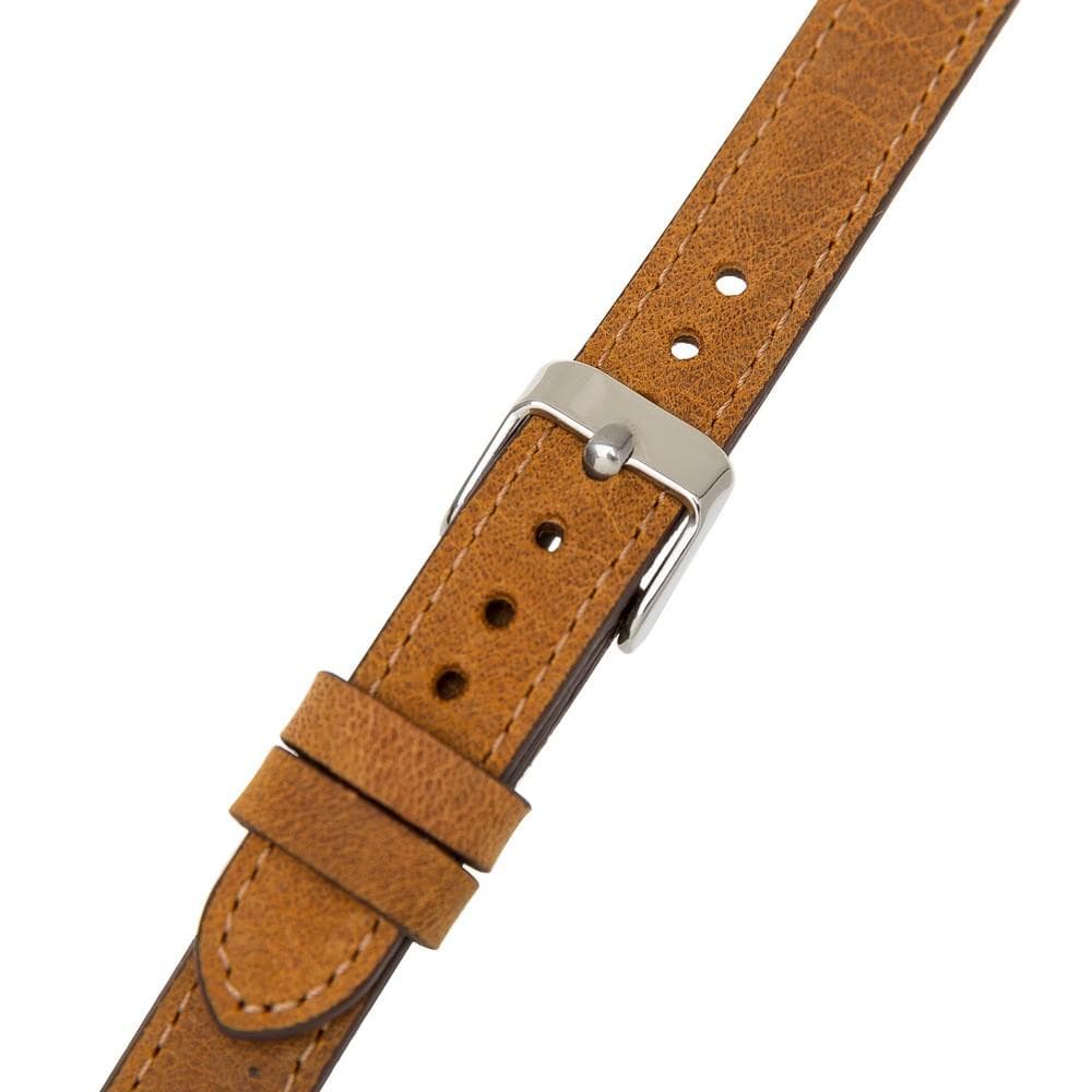 Seamy Apple Watch-Armband aus echtem Leder