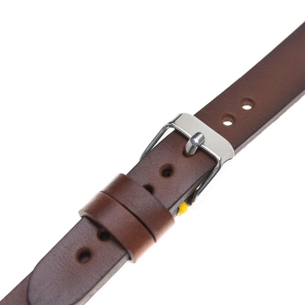 Seamy Apple Watch-Armband aus echtem Leder
