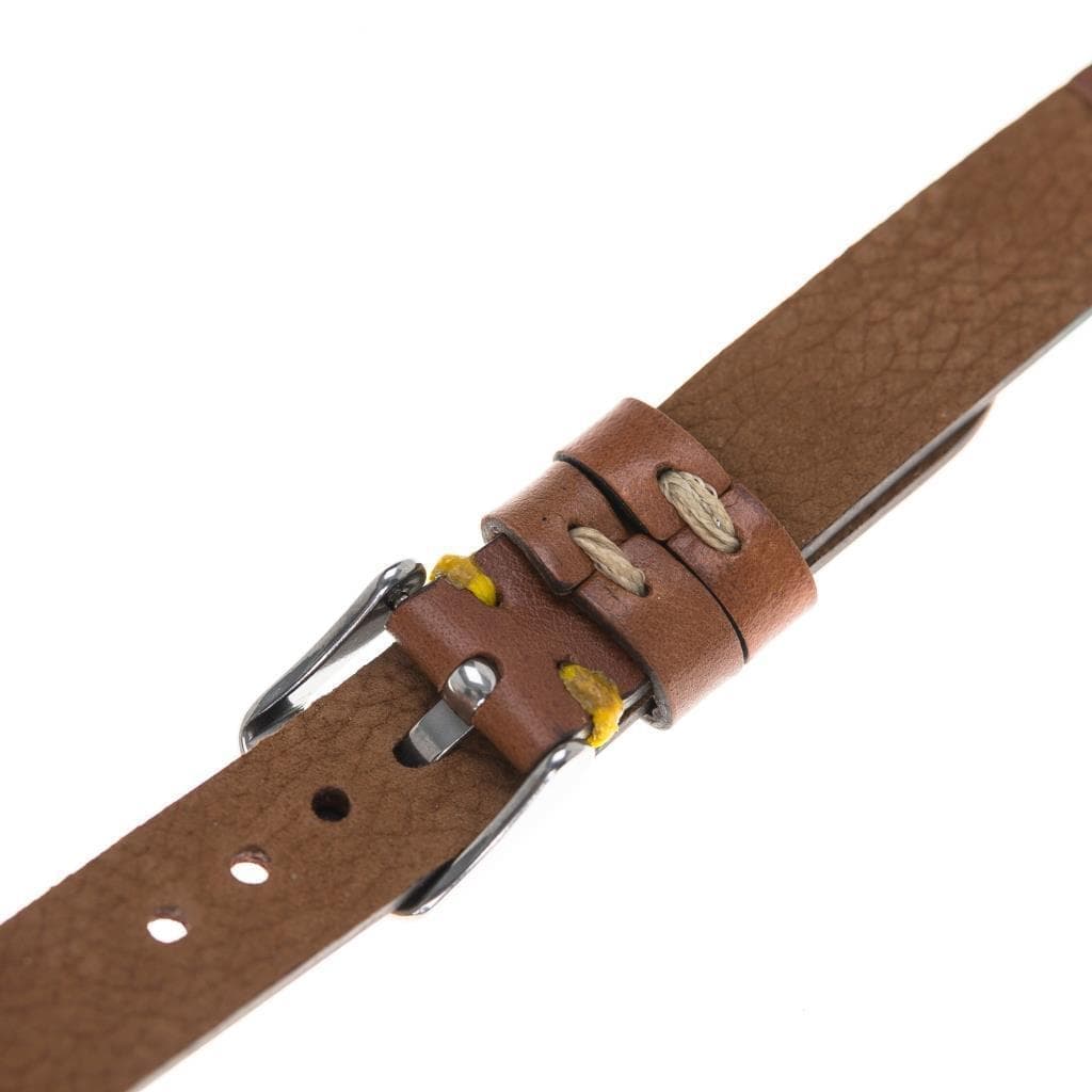 Seamy Apple Watch-Armband aus echtem Leder
