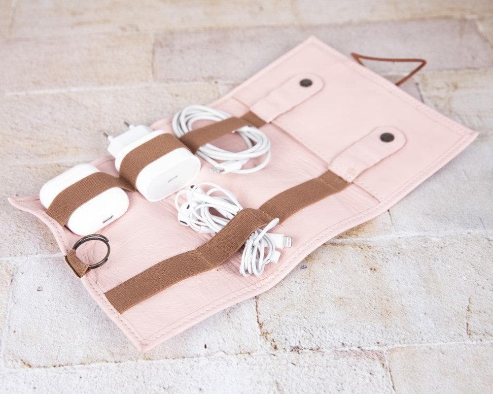Organiseur de câbles en cuir véritable Frasi