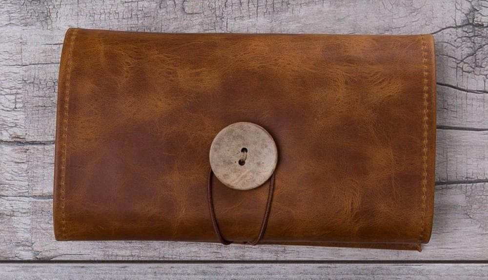 Organiseur de câbles en cuir véritable Frasi