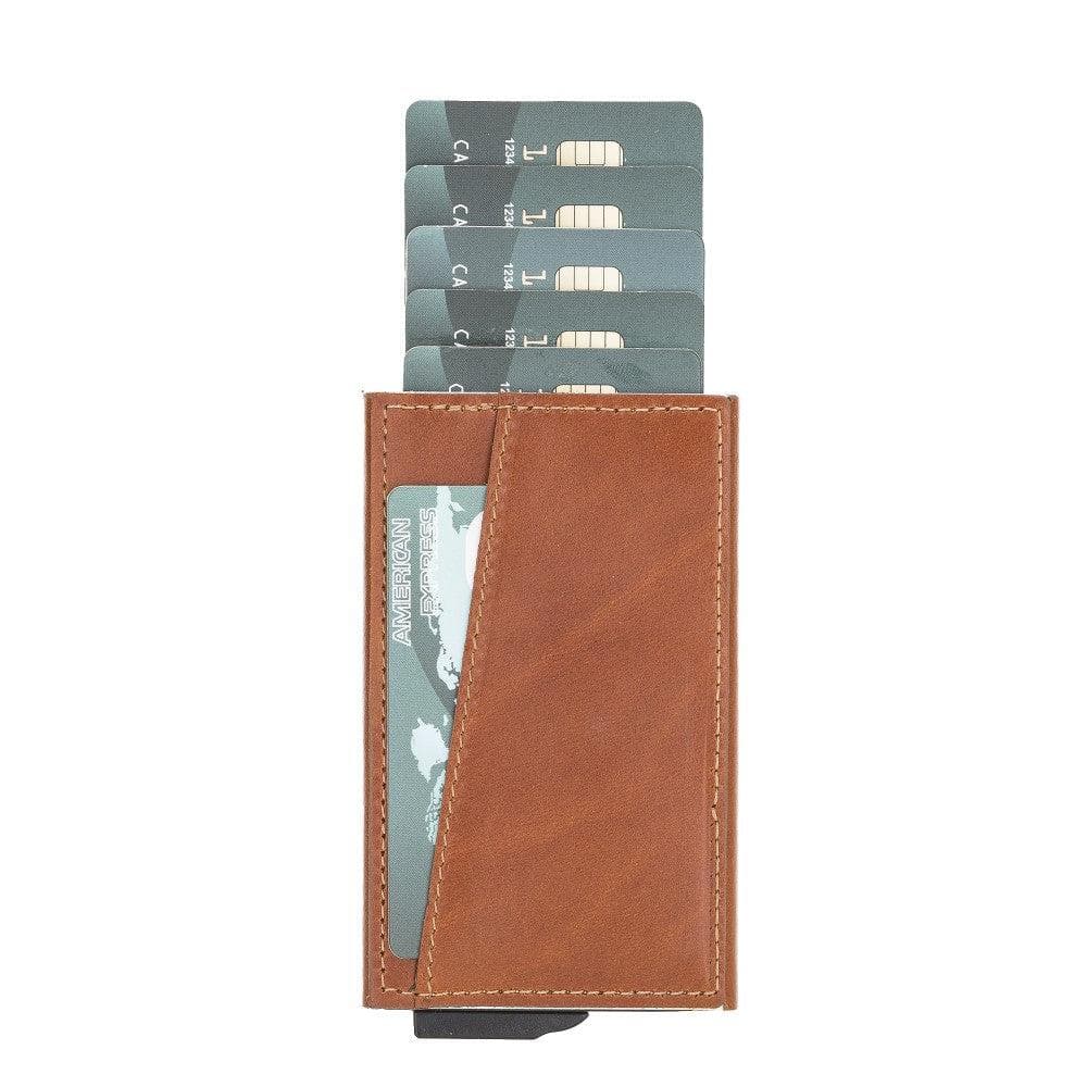 Porte-cartes détachable en cuir Mondello